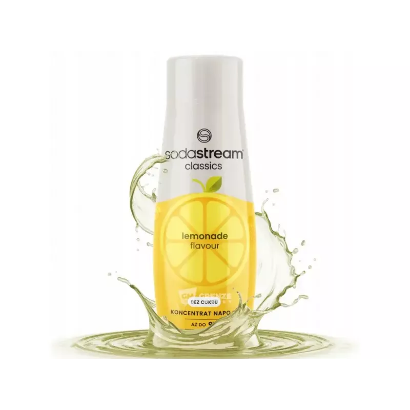 Xarope SODASTREAM Lemon Zero Sugar 440ml