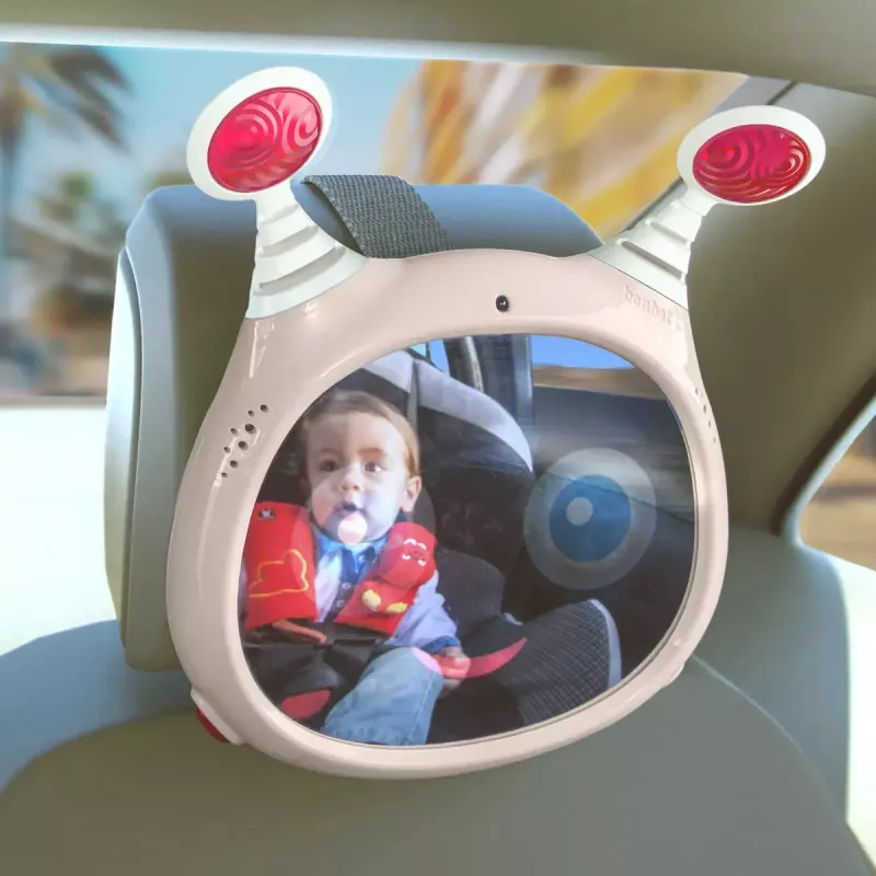 Espelho retrovisor para cadeira auto de bebé Benbat OLY castanho-claro