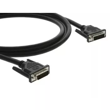 Cabo DVI Kramer Electronics cabo de cobre DVI 7,6 m DVI-D preto