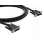 Cabo DVI Kramer Electronics cabo de cobre DVI 7,6 m DVI-D preto