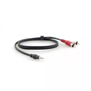 Cabo de áudio Kramer Electronics C-A35M/2RAM-10 3 m 3,5 mm 2xRCA preto