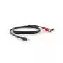 Cabo de áudio Kramer Electronics C-A35M/2RAM-10 3 m 3,5 mm 2xRCA preto