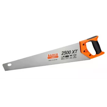 Serra de costas Bahco 2500-19-XT-HP 47,5 cm preto laranja aço inoxidável