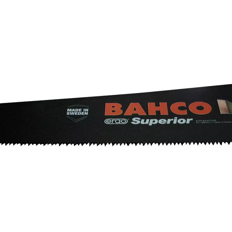 Serra de costas Bahco 2700-24-XT7-HP 60 cm preto laranja