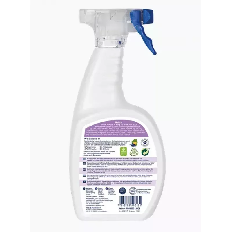 Bona WM859013003 limpa-chão líquido 1L para madeira