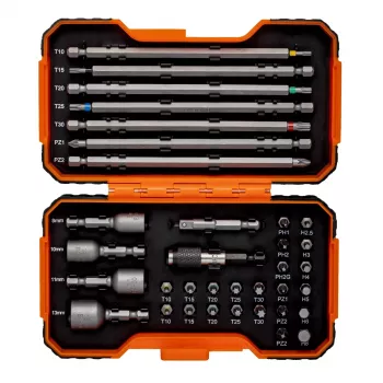 Conjunto de bits Bahco 59/S35BC, 35 unid.