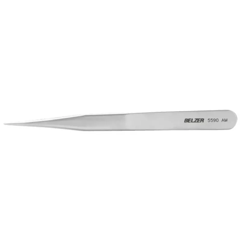 Pinça Bahco 5590 AM aço inoxidável ponta afiada 120 mm