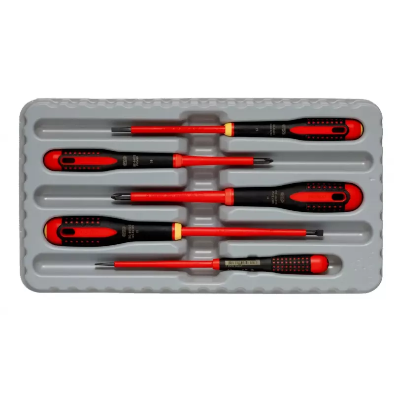 Conjunto de chaves de fendas manuais Bahco BE-9881S