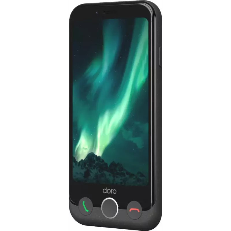 Smartphone Doro Aurora 11 4,5 polegadas Dual SIM Android 14 4 GB 64 GB 3000 mAh grafite