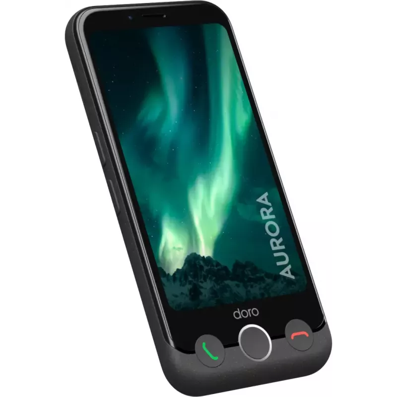 Smartphone Doro Aurora 11 4,5 polegadas Dual SIM Android 14 4 GB 64 GB 3000 mAh grafite
