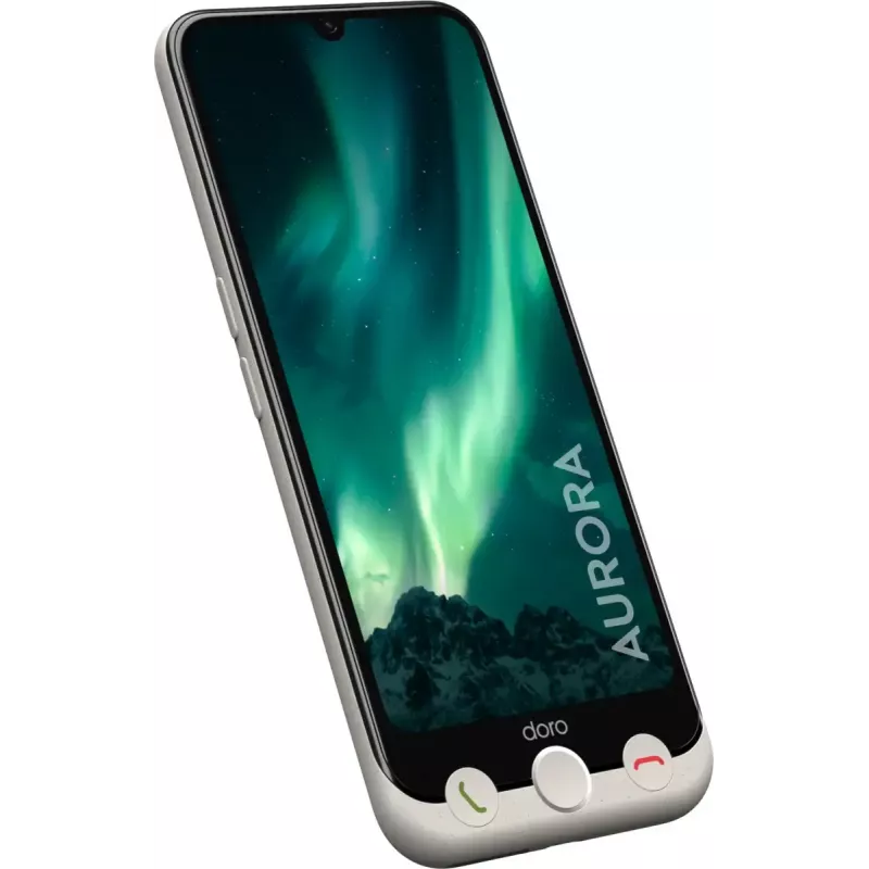 Smartphone Doro Aurora A31 6,1 polegadas Dual SIM Android 14 6GB RAM 128GB cinzento grafite