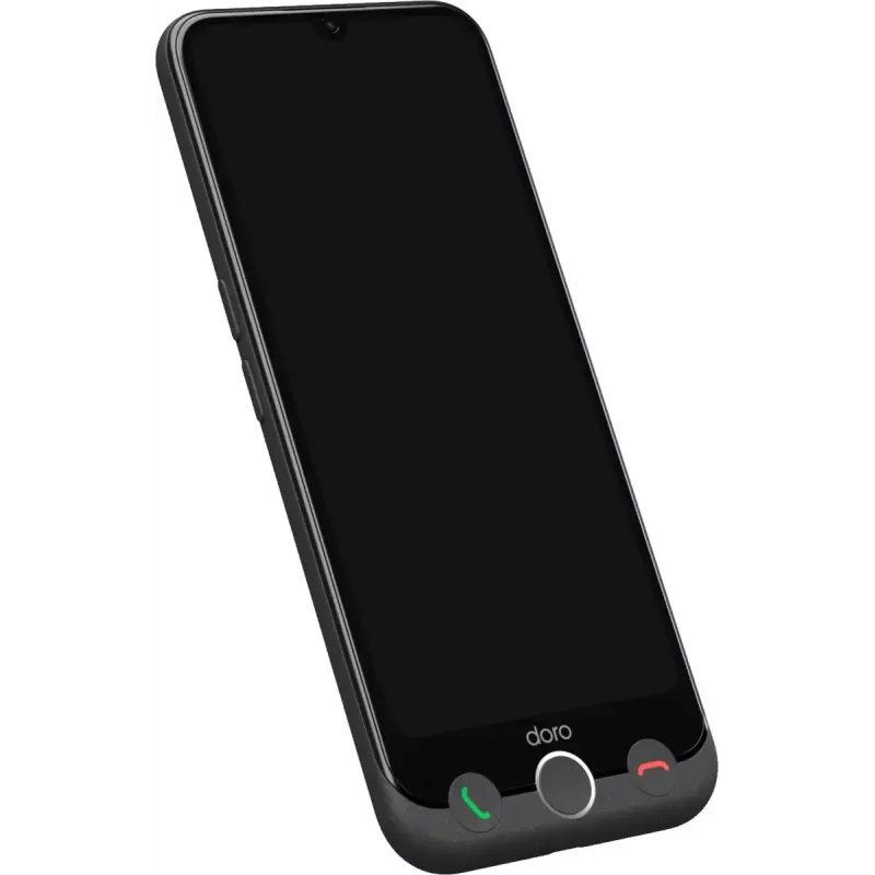 Smartphone Doro Aurora A31 6,1 polegadas Dual SIM Android 14 6GB RAM 128GB cinzento grafite