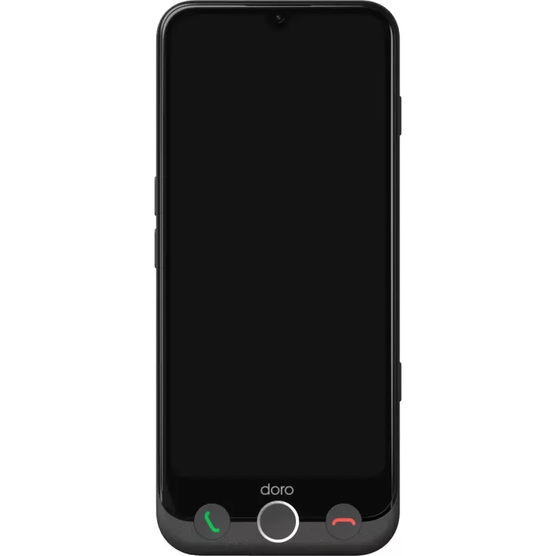 Smartphone Doro Aurora A31 6,1 polegadas Dual SIM Android 14 6GB RAM 128GB cinzento grafite
