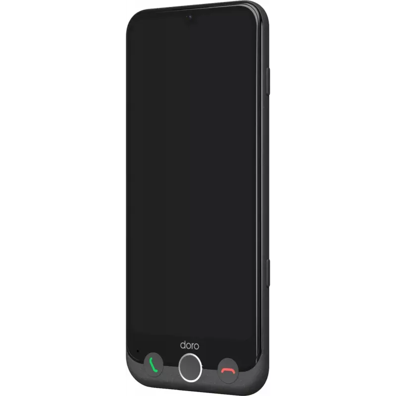 Smartphone Doro Aurora A31 6,1 polegadas Dual SIM Android 14 6GB RAM 128GB cinzento grafite