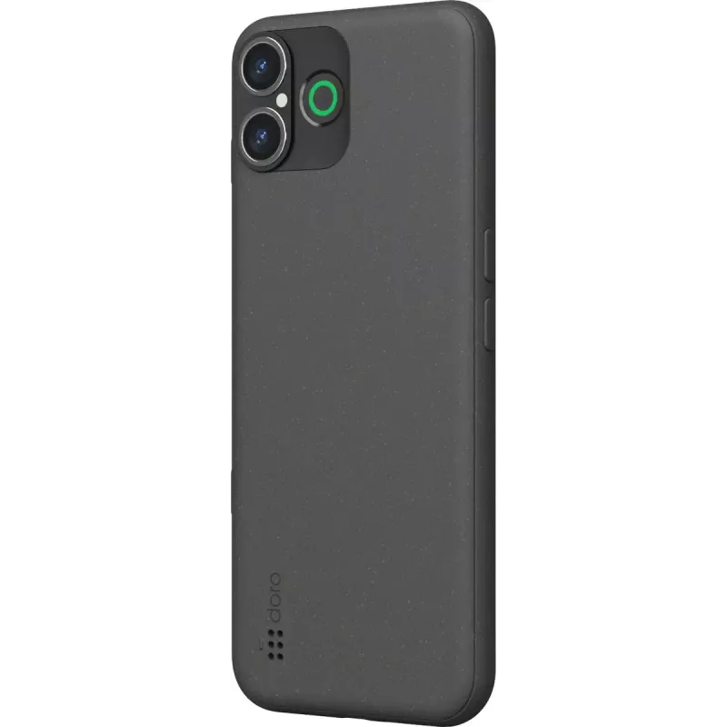 Smartphone Doro Aurora A31 6,1 polegadas Dual SIM Android 14 6GB RAM 128GB cinzento grafite