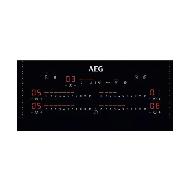 Placa de indução encastrável AEG CCE84751CB 4 zonas de cozedura controlo tátil
