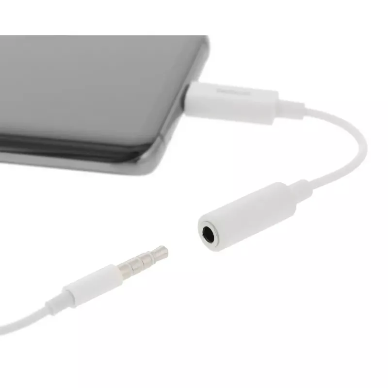 Cabo para telemóvel Deltaco USBC-1145 0,11 m branco