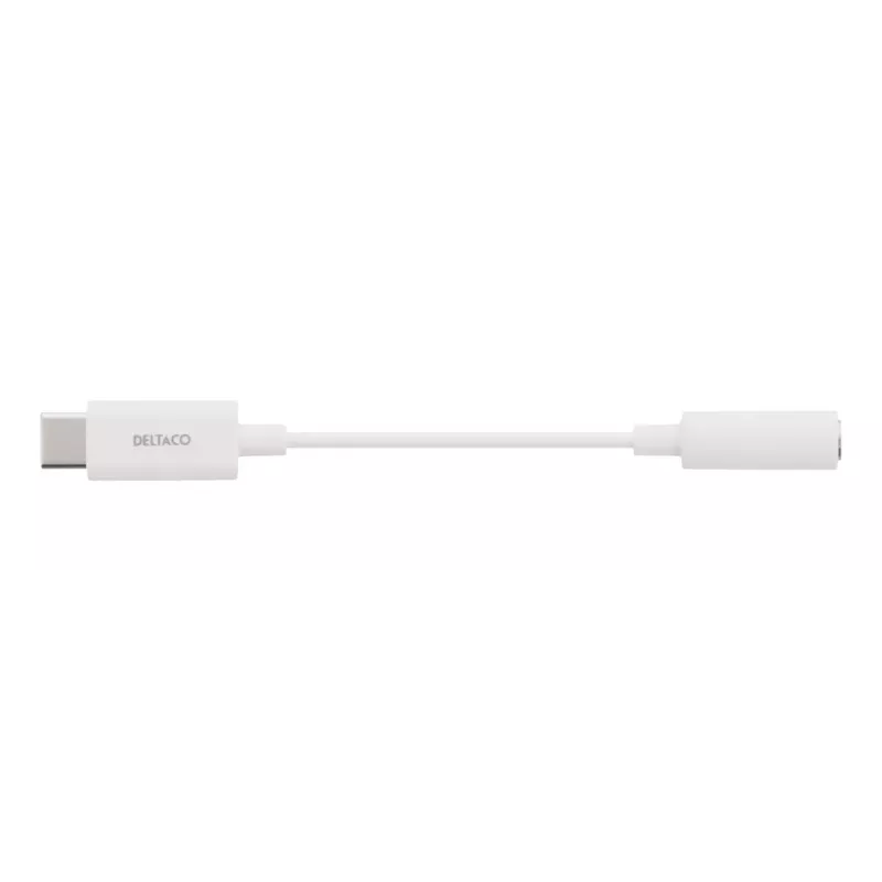 Cabo para telemóvel Deltaco USBC-1145 0,11 m branco