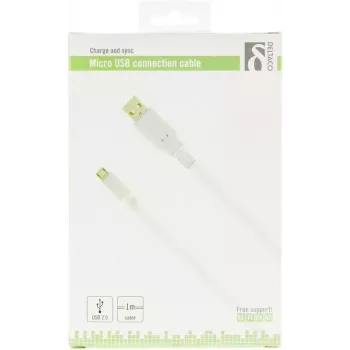 Cabo USB Deltaco MICRO-100
