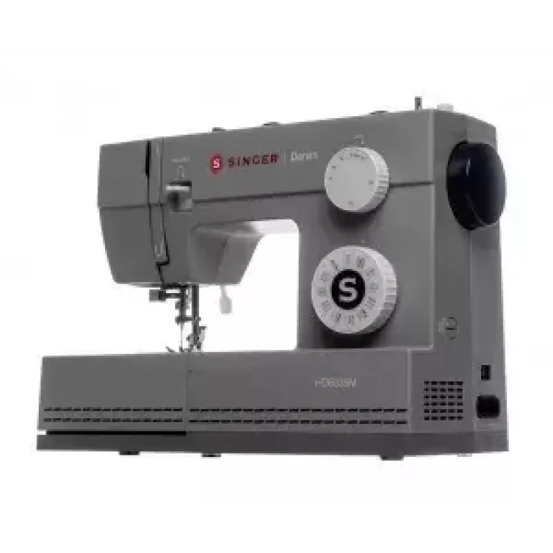 Máquina de costura automática SINGER Heavy Duty 6335M elétrica cinzento