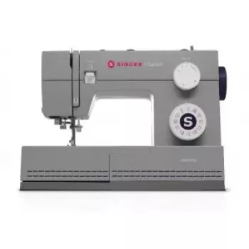 Máquina de costura automática SINGER Heavy Duty 6335M elétrica cinzento