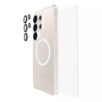Conjunto Belkin 3-em-1: lente, proteção de ecrã e capa para smartphones BUA004HQ