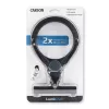 Lupa de mão Carson LumiCraft 2x, LED, a pilhas, preto, 135×23×226 mm