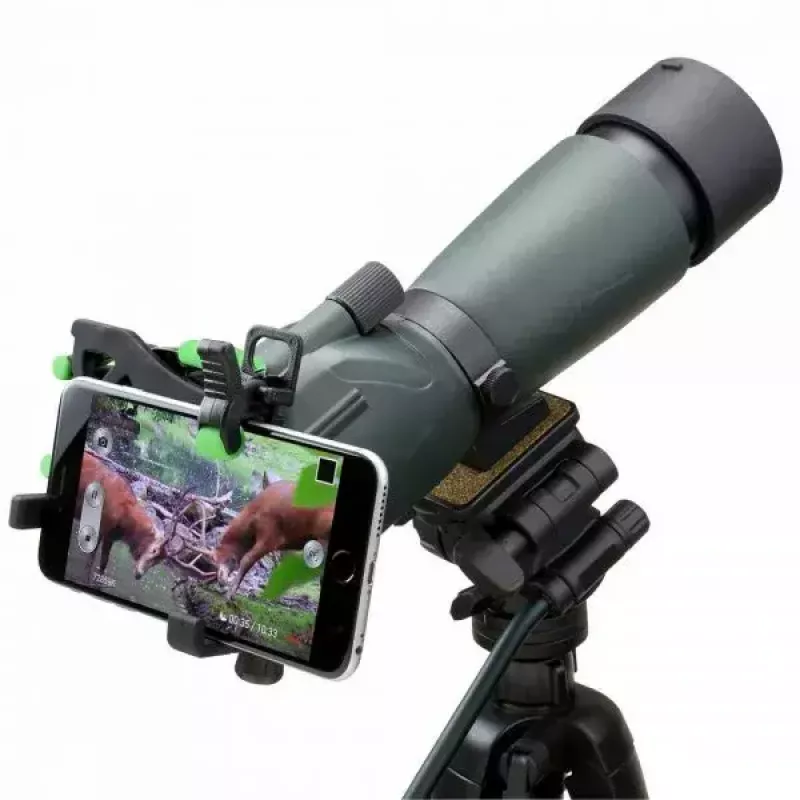 Suporte para telescópio/smartphone Carson HookUpz 2.0 largura 109 mm profundidade 58 mm altura 114 mm
