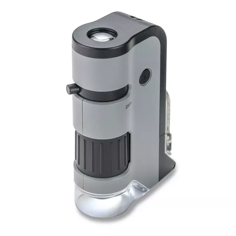 Microscópio digital Carson MICROFLIP 250x preto aço inoxidável