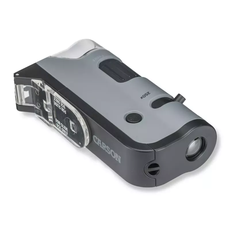 Microscópio digital Carson MICROFLIP 250x preto aço inoxidável