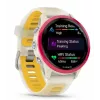 Relógio inteligente desportivo GARMIN Forerunner 570 42 mm, 1,2 polegadas AMOLED 390×390, GPS, Wi‑Fi, 8 GB, 42 g, pulseira de silicone