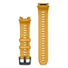 Pulseira para relógio inteligente Garmin, 22 mm de largura, amarela, comprimento 129 mm