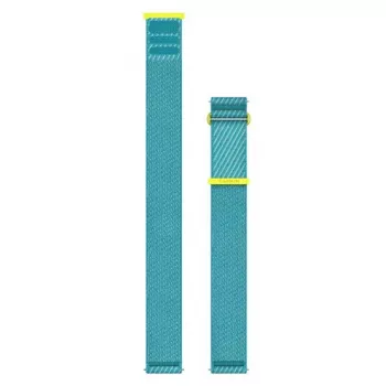 Pulseira Garmin 010-14400-07 turquesa tecido 22 mm