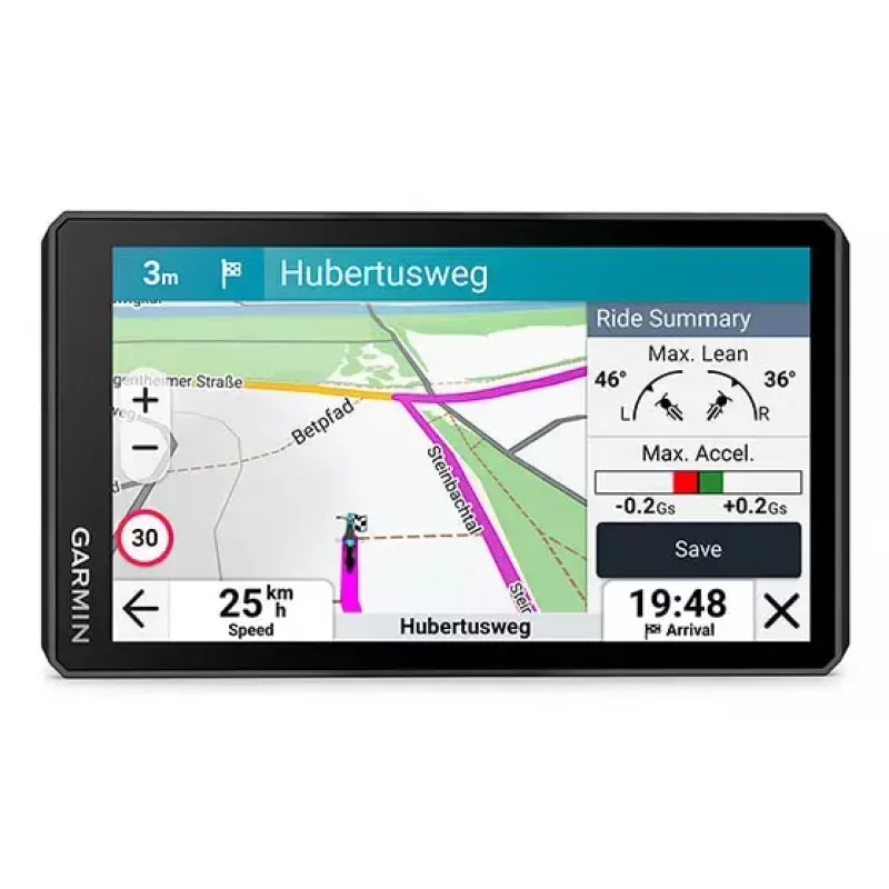 Navegador GPS para motociclo Garmin zumo XT3 – 4,7 polegadas (11,9 cm) ecrã tátil TFT, 1280x720, 64 GB, MicroSD, Li-Ion, 190 g, preto