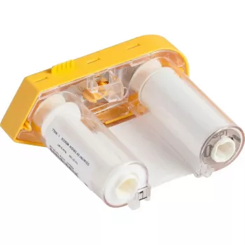 Fita para impressora Brady M61-R4410-WT para BradyPrinter M611 – transferência térmica, branco, 5,08 cm × 22,86 m