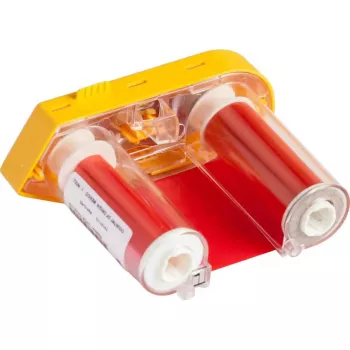 Fita Brady M61-R4410-RD — vermelho, 5 cm x 22,86 m, para BMP61 / BradyPrinter M611