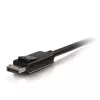 Cabo adaptador DisplayPort macho para HDMI macho C2G 3m preto