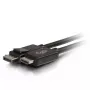 Cabo adaptador DisplayPort macho para HDMI macho C2G 3m preto