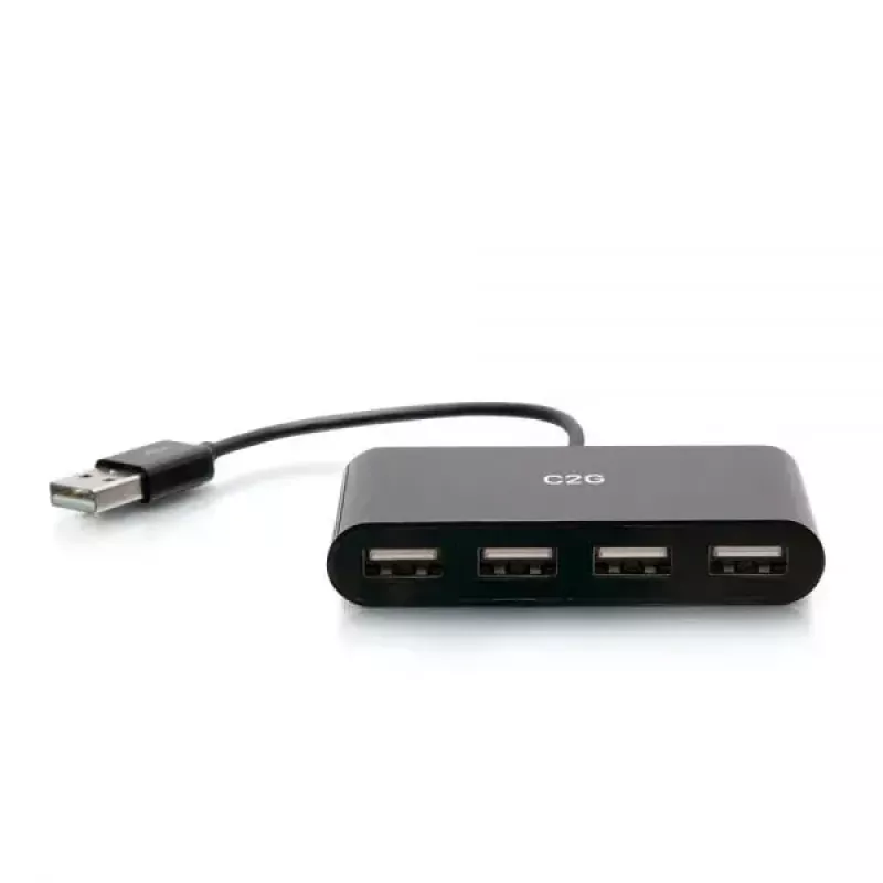Hub USB-A de 4 portas C2G 54462 USB 2.0 480 Mbit/s