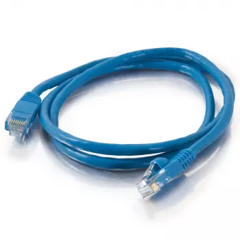 Cabo de rede C2G 2m Cat5e RJ-45 U/UTP azul