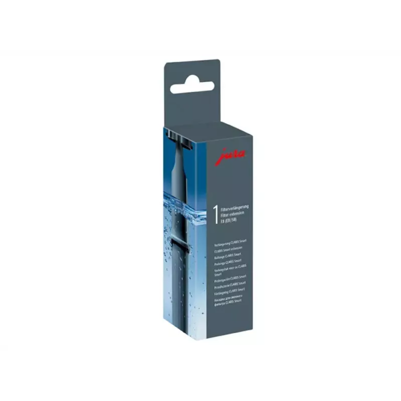 Extensão do cartucho filtrante para máquinas de café Jura — CLARIS — compatível com E4 (EA), E6 (EC), E8 (EB) — 1 unid.