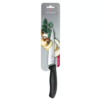 Faca de cozinha Victorinox Fibrox 15 cm, preta, V-6.80 03.15B