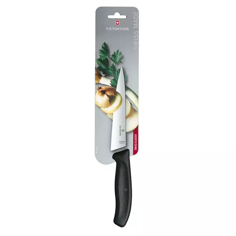 Victorinox Fibrox Faca de cozinha 15 cm, preto, V-6.80 03.15B