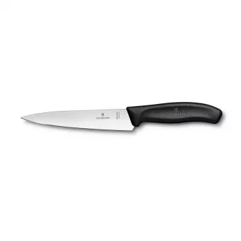 Faca de cozinha Victorinox Fibrox 15 cm, preta, V-6.80 03.15B