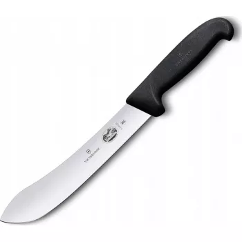 Faca de carniceiro Victorinox Fibrox V-5.74 03.25 — lâmina de 25 cm, cabo preto