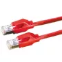 Cabo patch S/FTP Cat6 Draka Comteq 15 m vermelho