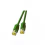 Cabo patch Draka Comteq TM31 0,5 m Cat6a verde