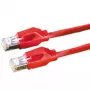 Cabo patch S/FTP Cat6 Dätwyler 21.05.0011 vermelho 1m