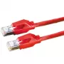 Cabo patch S/FTP Dätwyler Cat6 vermelho 7m