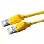 Cabo patch S/FTP Dätwyler Cat6 amarelo 7 m